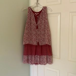 TULAROSA tiered summer dress